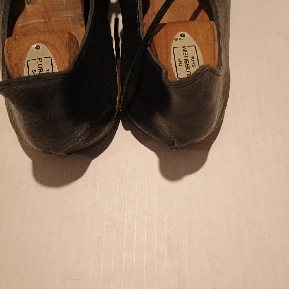 CYDWOQ( Sidewalk) Custom Made In USA Men's Black Leather Shoes 44/10.5 - Picture 3 of 7